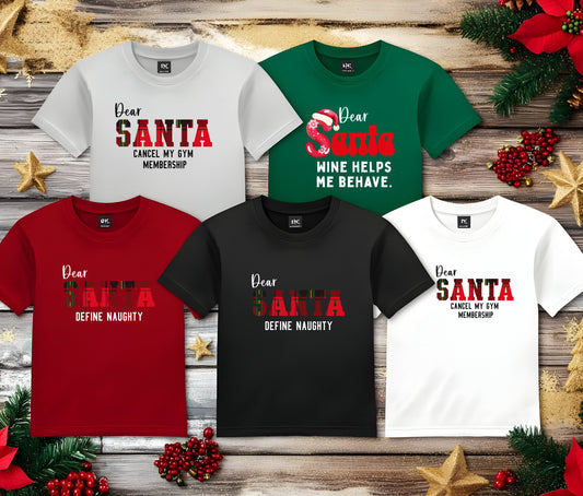 🎄 Custom Christmas Shirts for Family | Matching Holiday Shirts | Personalized Family Christmas Outfits