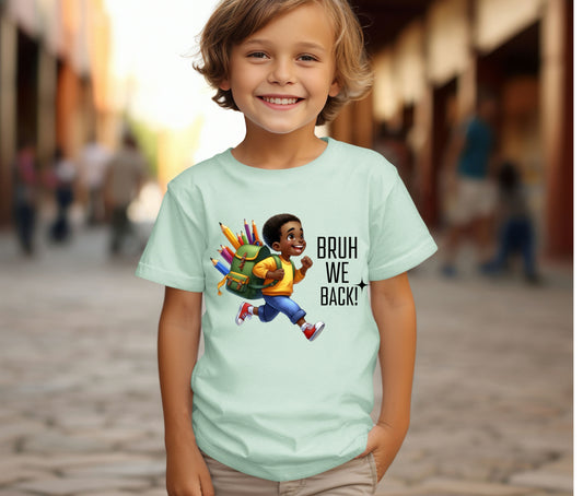 Back to School Shirt for Kids – Custom Name Tee | First Day of School Outfit | Preschool & Kindergarten Shirt | Custom Kids T-Shirt