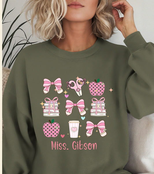 Custom Unisex Sweatshirt for teachers,  Elementary Teacher Appreciation, Cute Elementary Teacher Appreciation Gift, Teachers Sweatshirt