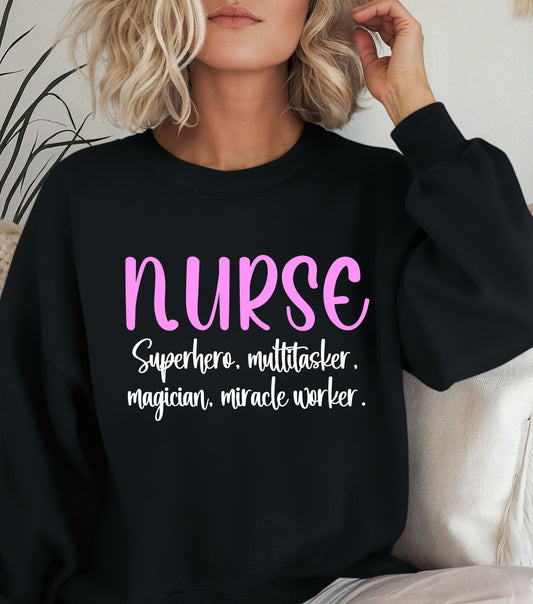 Nurse Shirt, New Nurse Gift, Nurse Appreciation, Nurse Student Sweatshirt, Registered Nurse Shirt