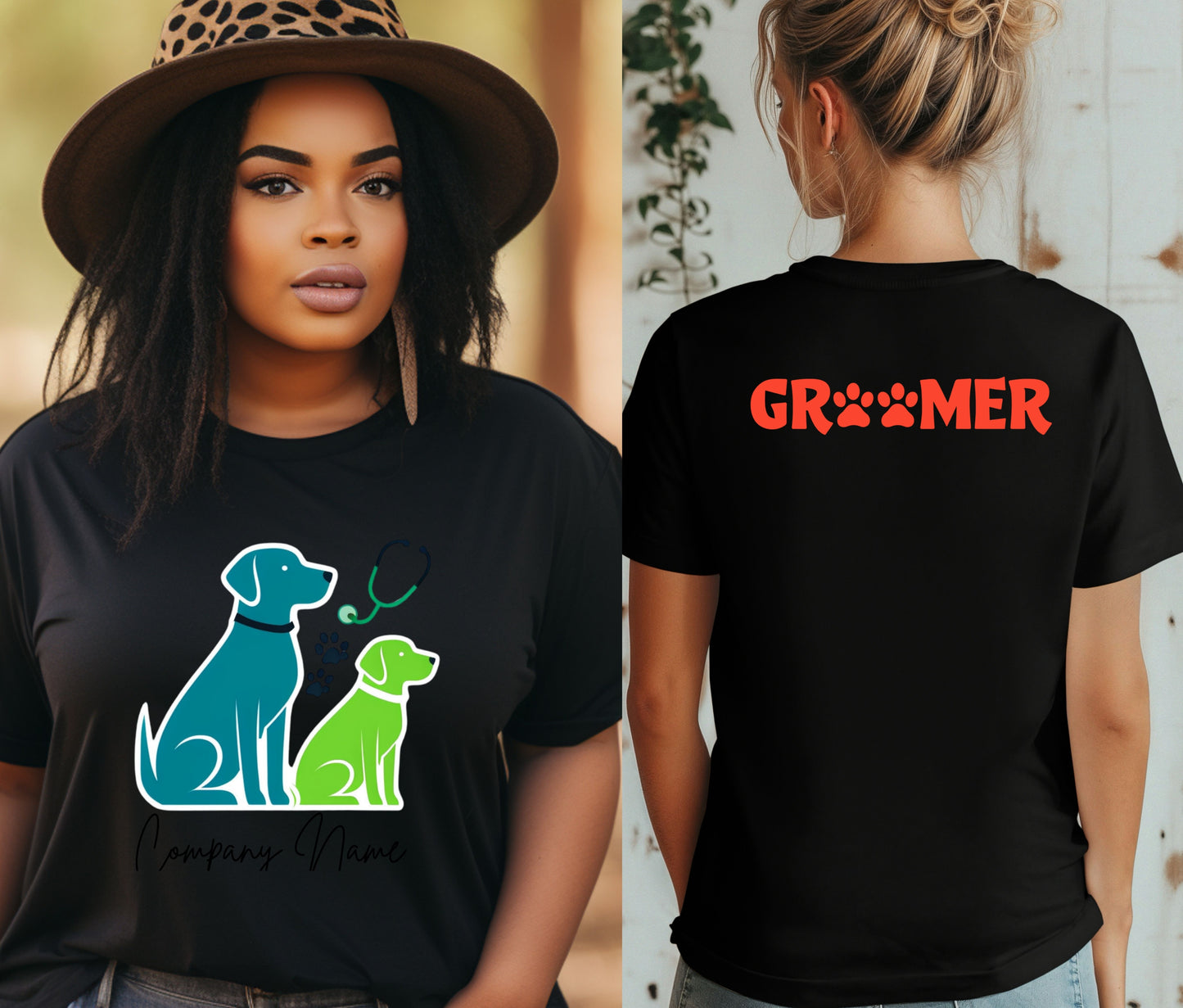 🐾 Vet T-Shirt | Veterinarian Shirt | Veterinary Clinic Uniform | Animal Lover Tee | Custom Vet Office Apparel