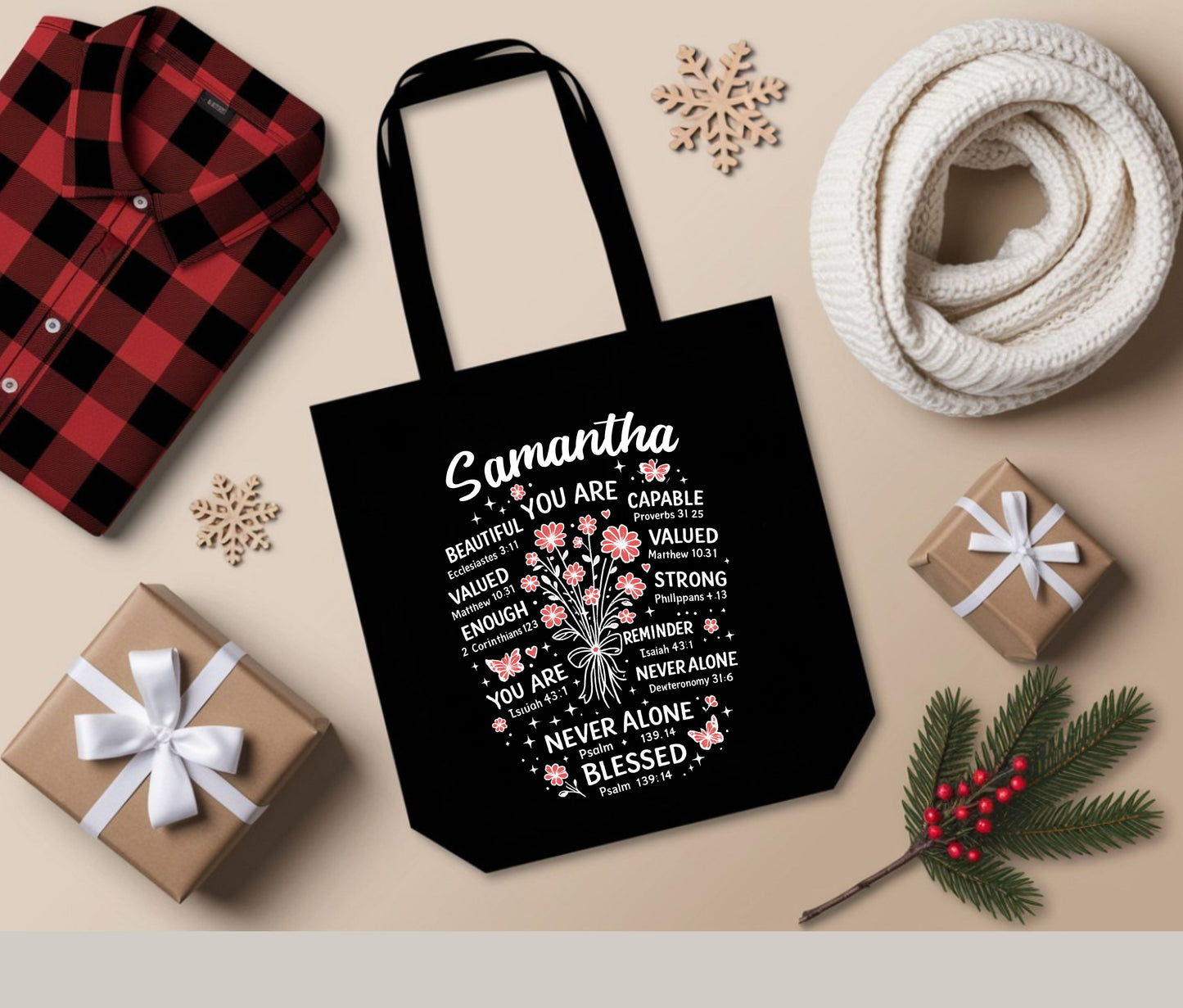 Christian tote bag, Tote Bag, Tote, Totes Bags, Custom Bag Totes, Gift for her, custom Totes Bag Gift, Gift For Mom, Canvas Bag, Canvas Bags