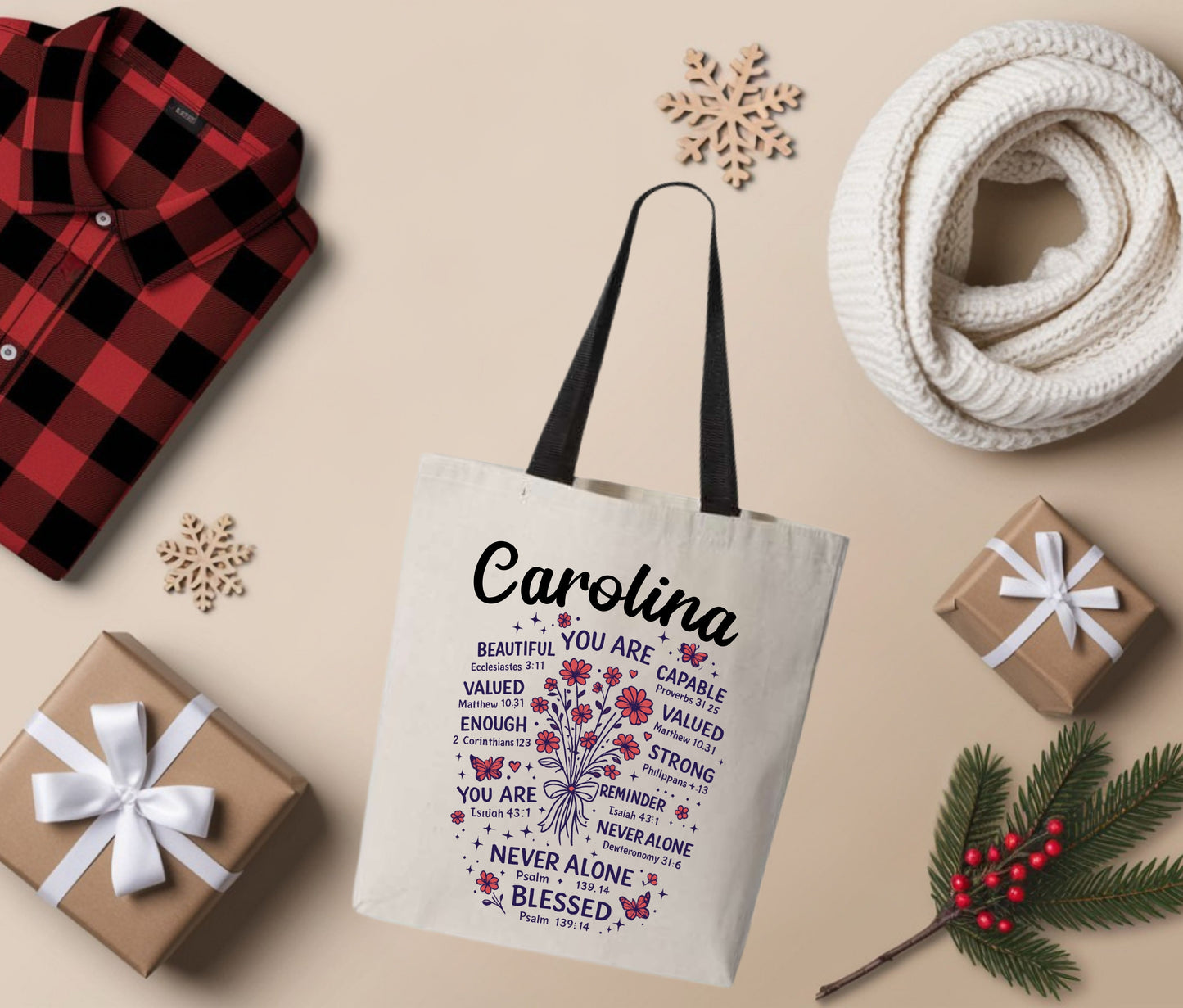 Christian tote bag, Tote Bag, Tote, Totes Bags, Custom Bag Totes, Gift for her, custom Totes Bag Gift, Gift For Mom, Canvas Bag, Canvas Bags