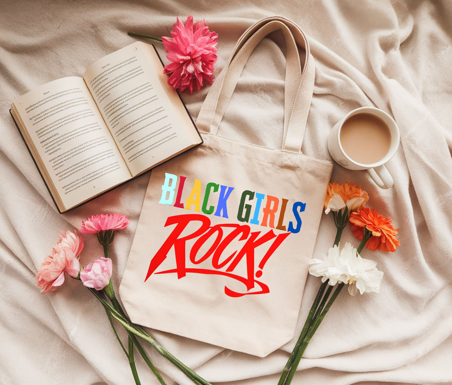 Black Girls Rocks tote bag, Tote Bag, Tote, Totes Bags, Custom Bag Totes, Gift for her, custom Totes Bag Gift, Gift For Mom, Canvas Bag, Canvas Bags