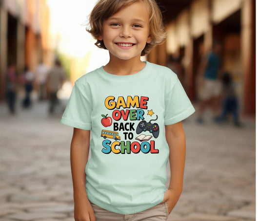 Back to School Shirt for Kids – Custom Name Tee | First Day of School Outfit | Preschool & Kindergarten Shirt | Custom Kids T-Shirt