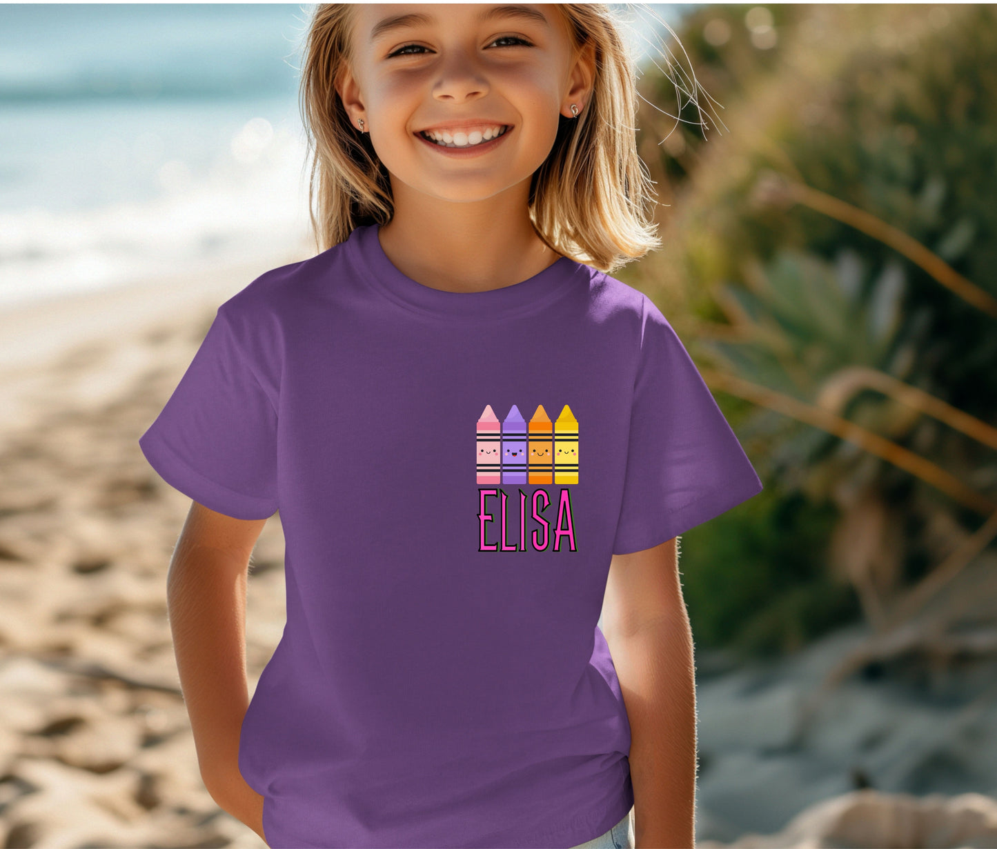 Custom Name Tee | First Day of School Outfit | Kids Shirt | Custom Kids T-Shirt