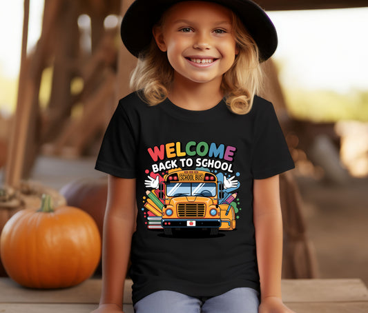 Back to School Shirt for Kids – Custom Name Tee | First Day of School Outfit | Preschool & Kindergarten Shirt | Custom Kids T-Shirt