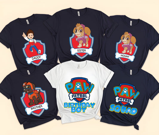 🎉 Family Birthday Celebration T-Shirts – Custom Group Birthday Shirts for All Ages 🎂