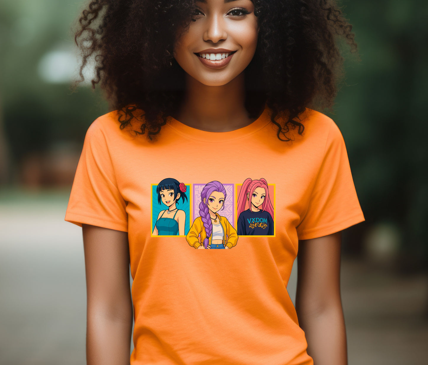🩷 Pop, Style and Sister Vibes K-Pop T-Shirt | Cute Korean Fashion Shirt | Anime Girl Group Tee | Aesthetic K-pop Gift for Fans