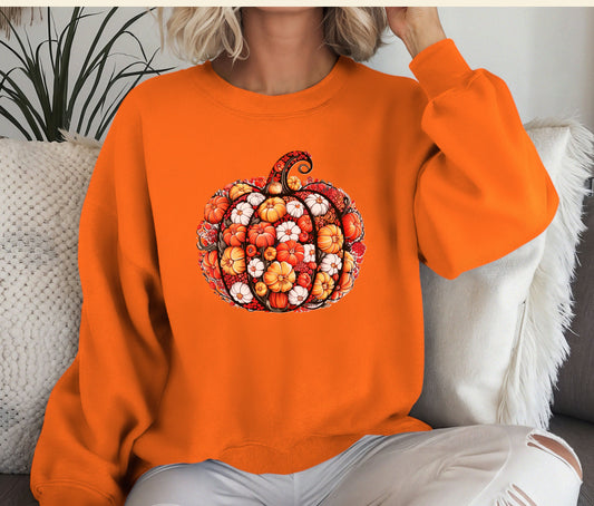 Customizable Halloween Sweatshirt, Pumpkin Halloween Shirt, Halloween Sweatshirt, Halloween Gift