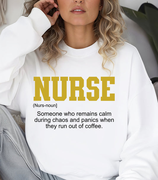 Nurse Shirt, New Nurse Gift, Nurse Appreciation, Nurse Student Sweatshirt, Registered Nurse Shirt