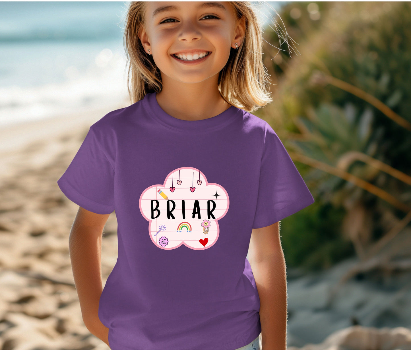 Custom Name Tee | First Day of School Outfit | Kids Shirt | Custom Kids T-Shirt