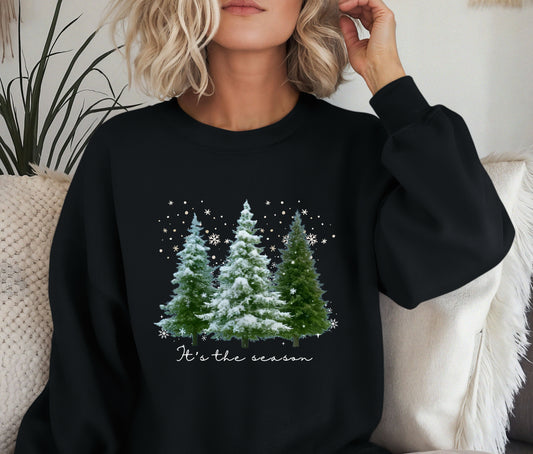 🎄 It's The Season Custom Christmas Shirts for Family | Matching Holiday Shirts | Personalized Family Christmas Outfits