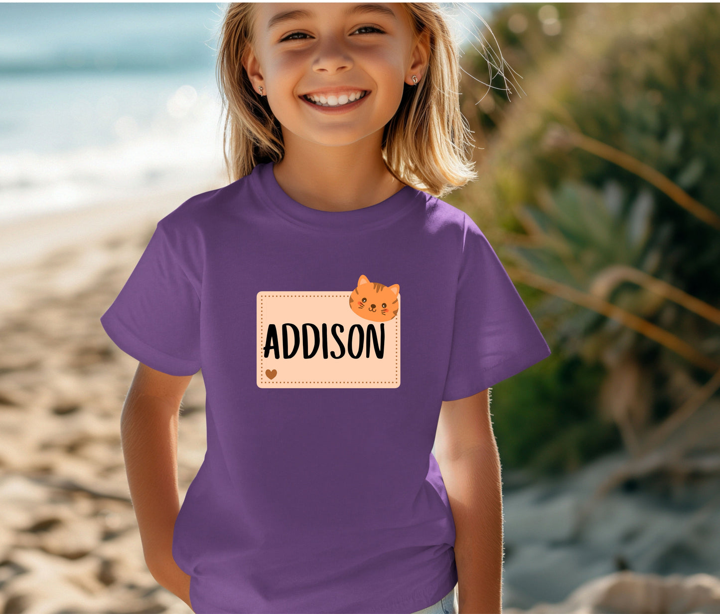 Custom Name Tee | First Day of School Outfit | Kids Shirt | Custom Kids T-Shirt