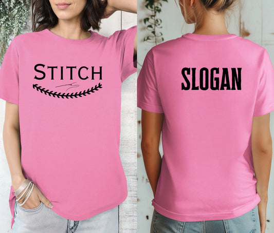 Custom Logo Shirt with Company Name on Back – Personalized Business Branding Tee – Custom Workwear T-Shirt for Teams, Events, and Staff