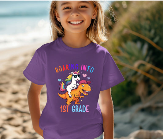 Back to School Shirt for Kids – Custom Name Tee | First Day of School Outfit | Preschool & Kindergarten Shirt | Custom Kids T-Shirt