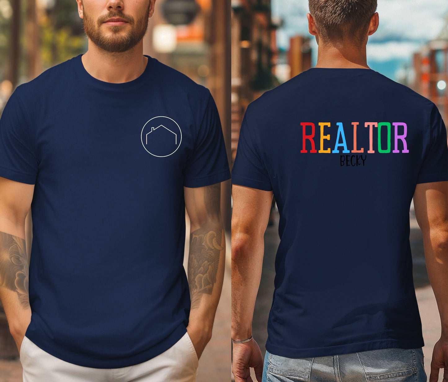 Realtor Shirt, Real Estate Shirt Gift For Realtor, Personalized Realtor T-Shirt, Custom Realtor Life Shirts, Real Estate Agent Gift T-Shirts