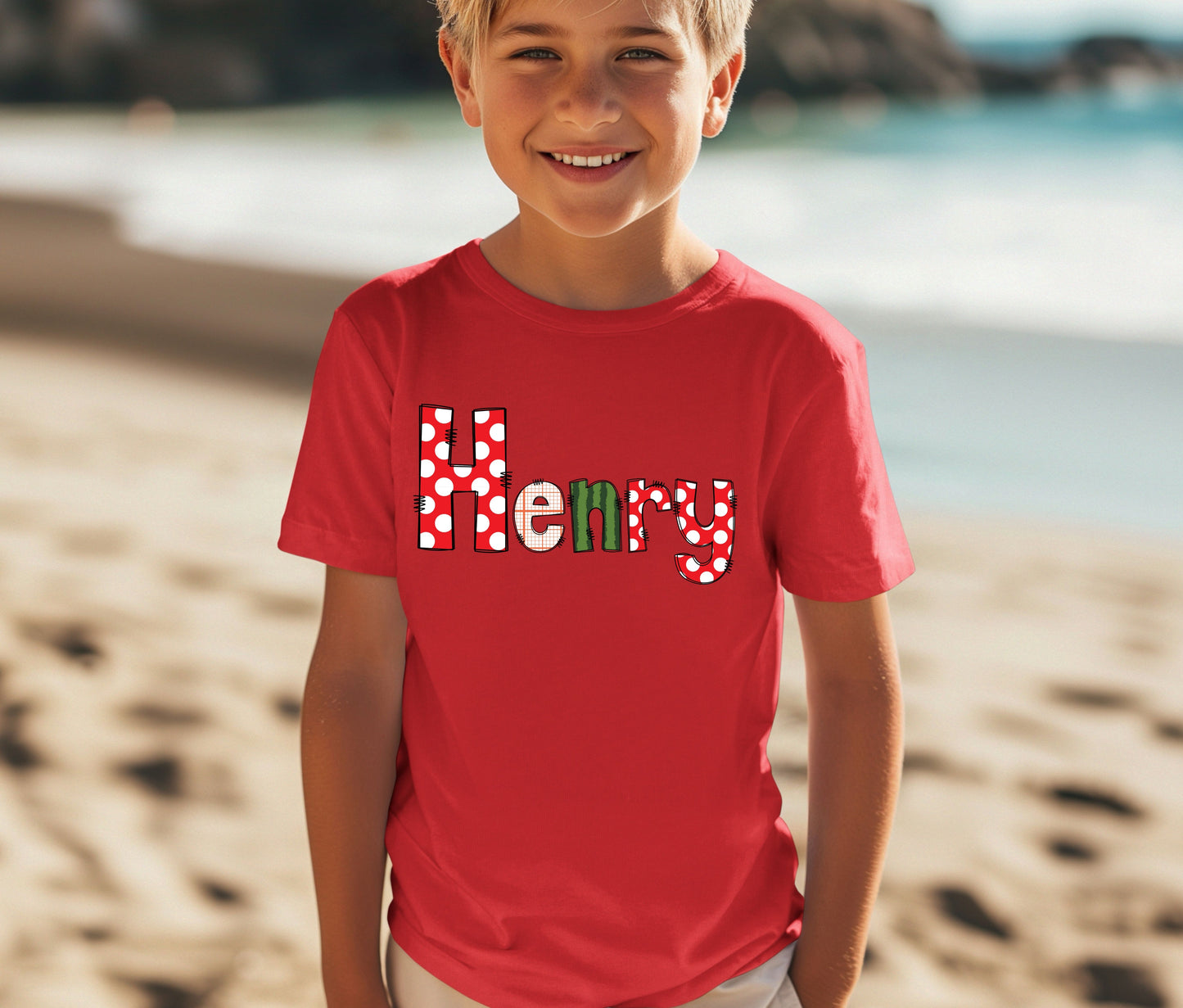 Custom Name Tee | First Day of School Outfit | Kids Shirt | Custom Kids T-Shirt