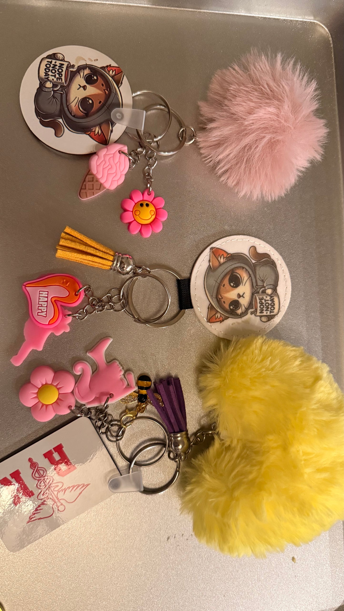 🗝️ Custom Double-Sided Keychain – Personalized Souvenir Gift