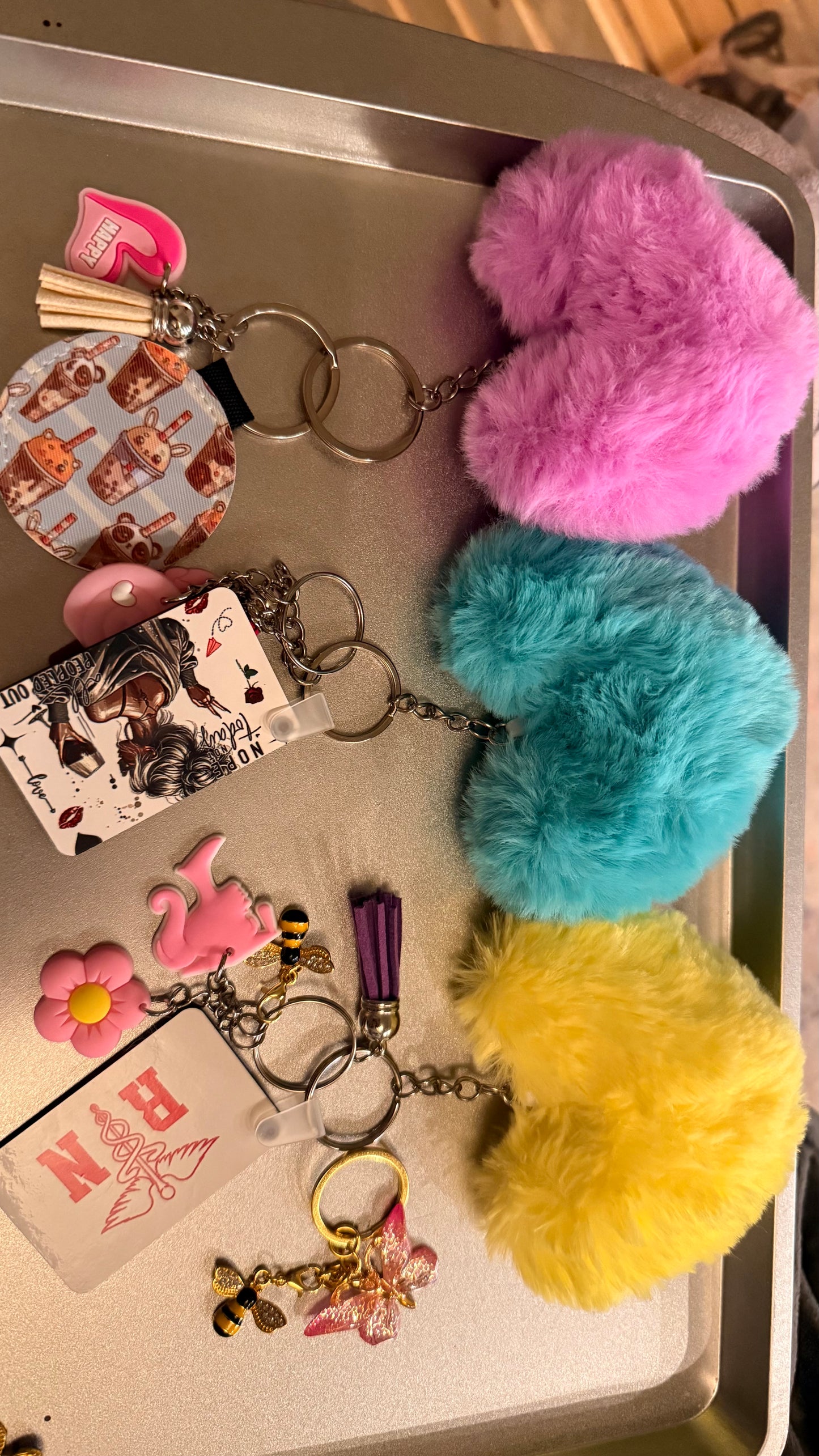 🗝️ Custom Double-Sided Keychain – Personalized Souvenir Gift