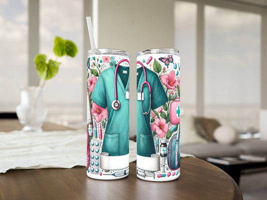 20oz Stainless Steel Tumbler – Insulated Travel Mug with Lid & Straw | Customizable | Hot & Cold Drinkware | Gift for Him, Her, or Kids