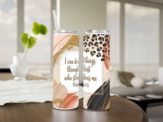 20oz Stainless Steel Tumbler – Insulated Travel Mug with Lid & Straw | Customizable | Hot & Cold Drinkware | Gift for Him, Her, or Kids