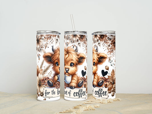 20oz Stainless Steel Tumbler – Insulated Travel Mug with Lid & Straw | Customizable | Hot & Cold Drinkware | Gift for Him, Her, or Kids