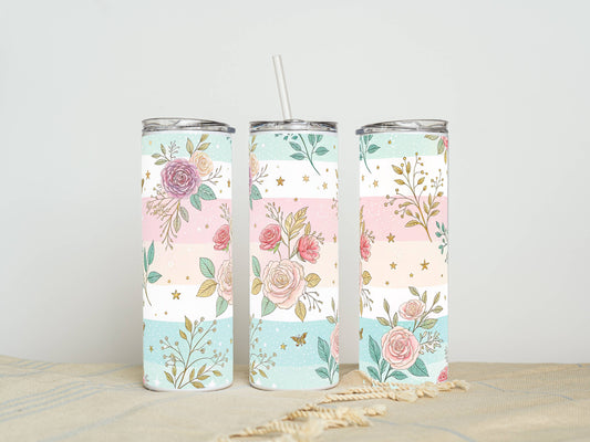 20oz Stainless Steel Tumbler – Insulated Travel Mug with Lid & Straw | Customizable | Hot & Cold Drinkware | Gift for Him, Her, or Kids