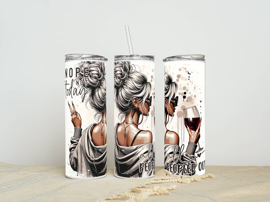 20oz Stainless Steel Tumbler – Insulated Travel Mug with Lid & Straw | Customizable | Hot & Cold Drinkware | Gift for Him, Her, or Kids