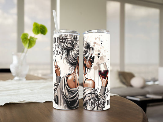 20oz Stainless Steel Tumbler – Insulated Travel Mug with Lid & Straw | Customizable | Hot & Cold Drinkware | Gift for Him, Her, or Kids
