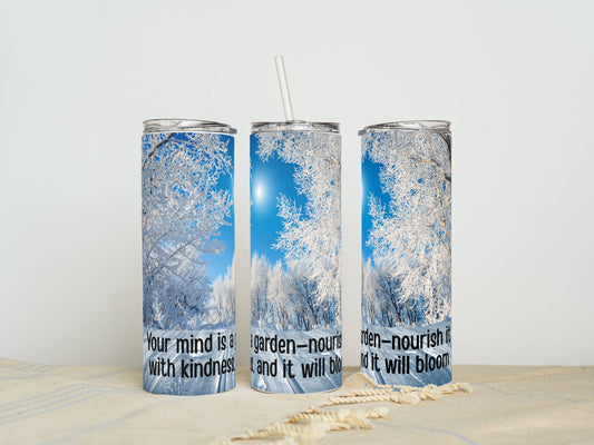 20oz Stainless Steel Tumbler – Insulated Travel Mug with Lid & Straw | Customizable | Hot & Cold Drinkware | Gift for Him, Her, or Kids